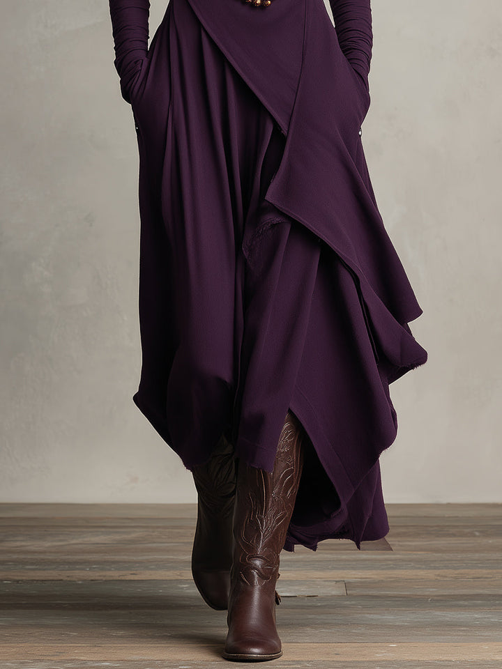 Lunori™ | Robe Maxi Tricot Natalia