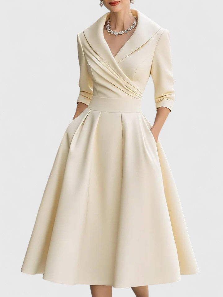 Zyrah | Robe Midi Élégante