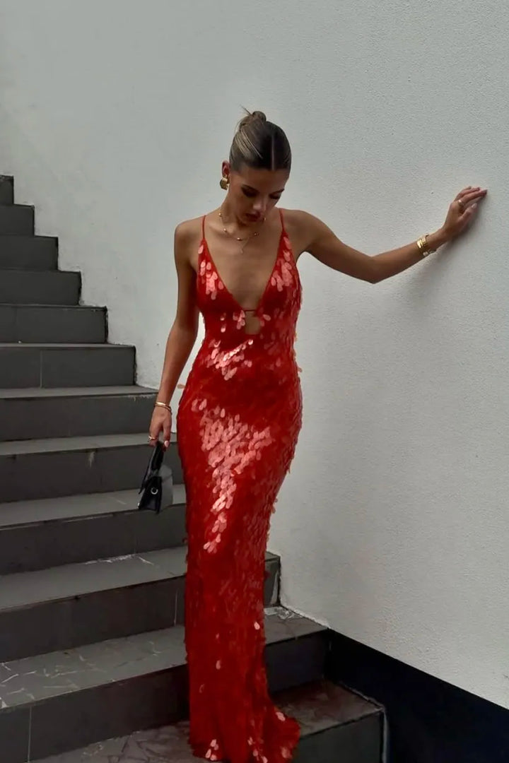 Nina – Robe Drapée Intemporelle