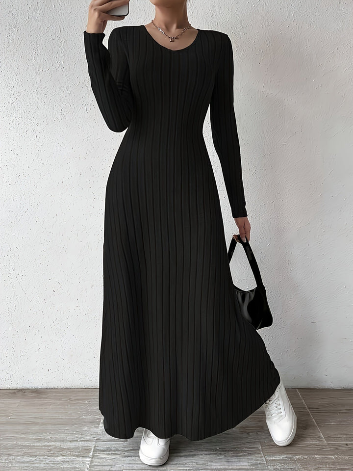 Serina | Robe à Manches Longues