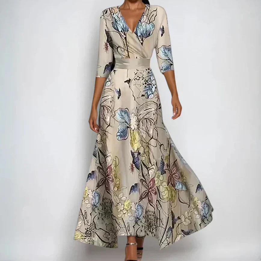 Emily - Robe Florale de Luxe