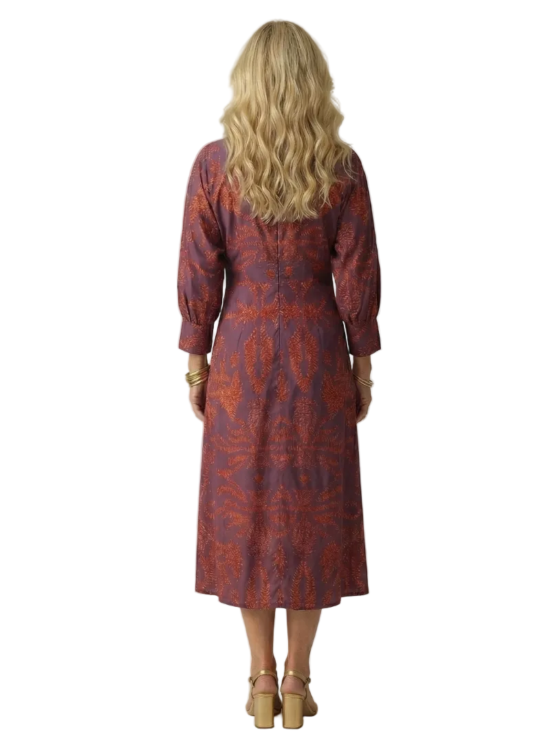 Lune | Robe Midi Wrap Naturelle