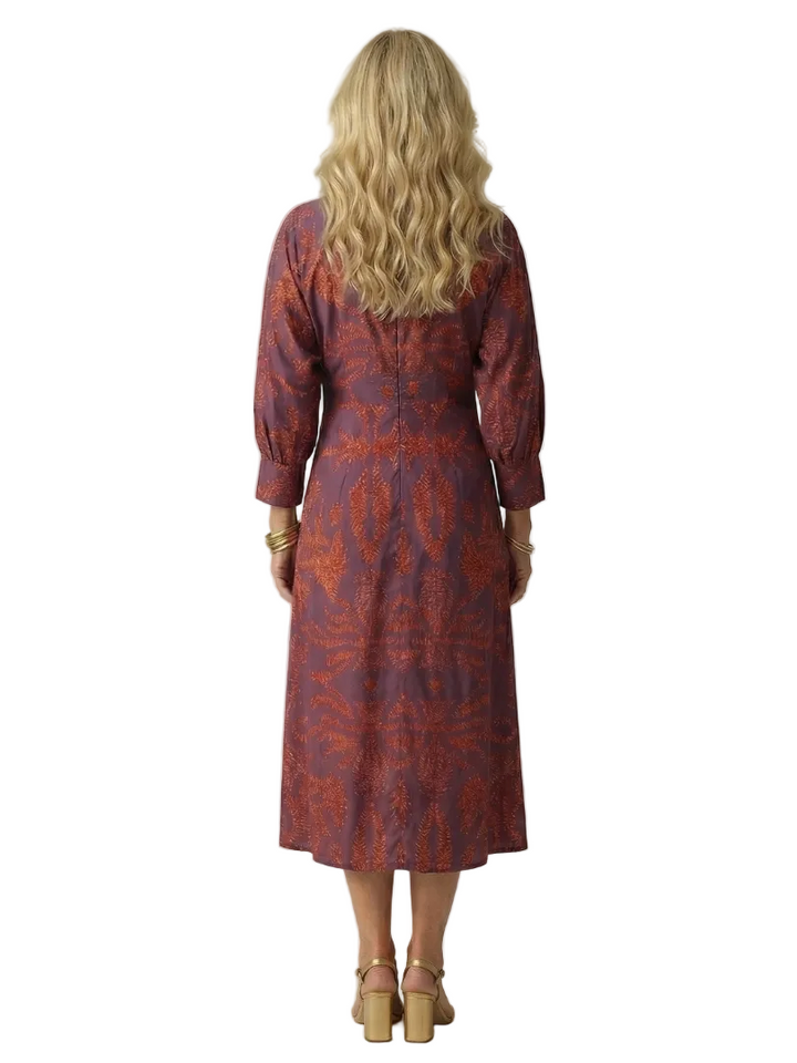 Lune | Robe Midi Wrap Naturelle