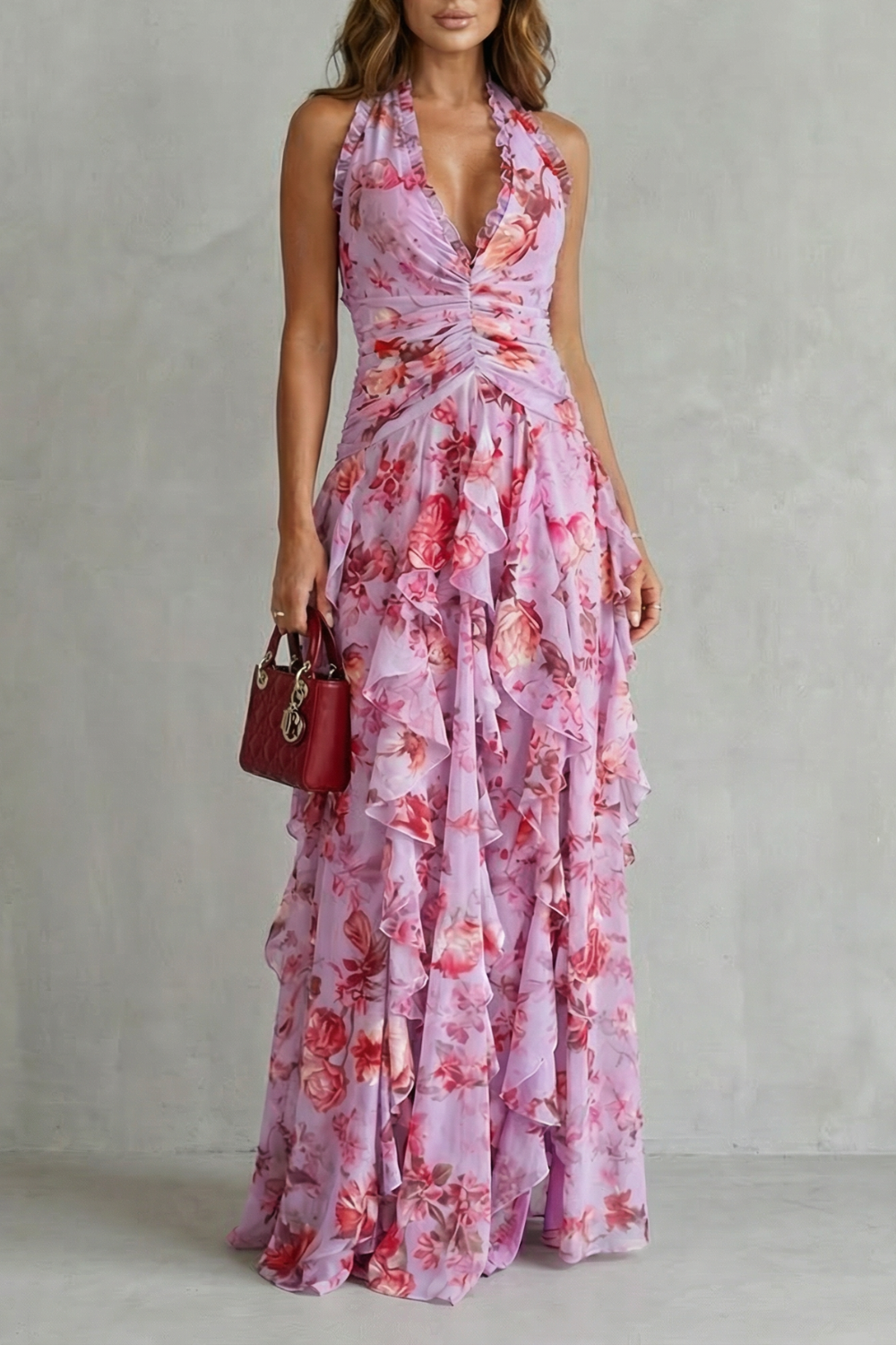 Belladina | Robe Maxi à Dos Nu