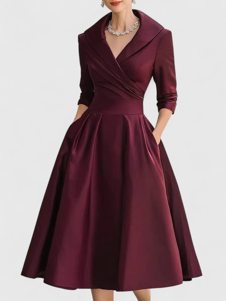 Zyrah | Robe Midi Élégante