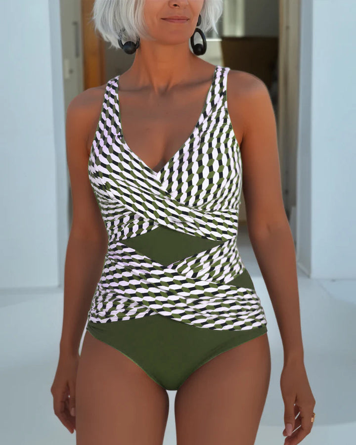 Ashley | Maillot de bain avec design croisé pour vêtements de loisirs en station