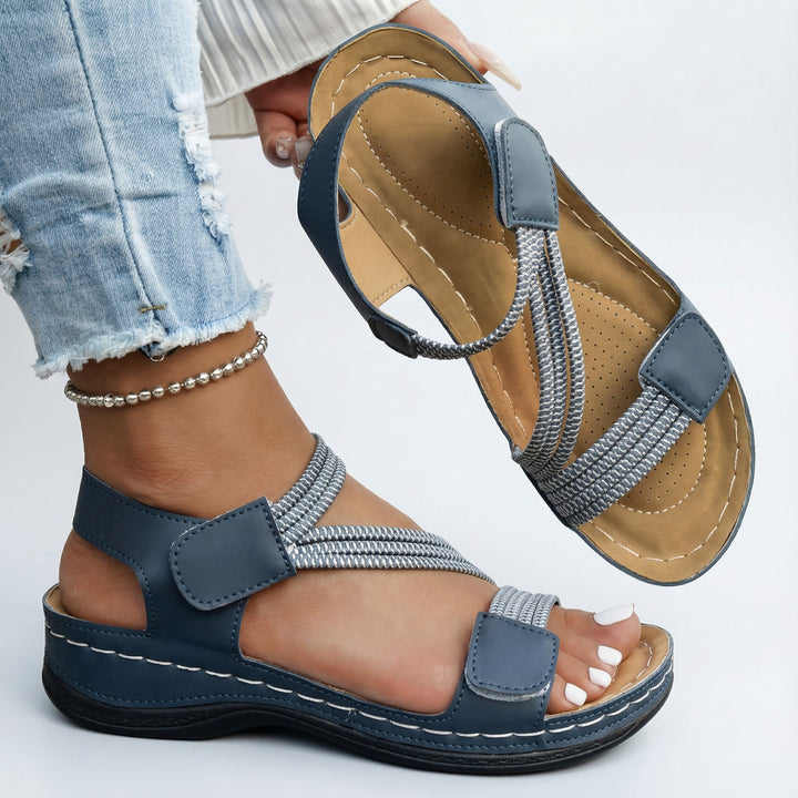 Juanita sandales de confort orthopédique femme – semelle ergonomique – Aveline Lyon