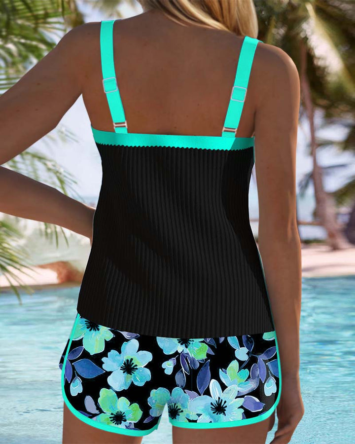 Matilda | Ensemble de Tankini de Plage Deux Pièces