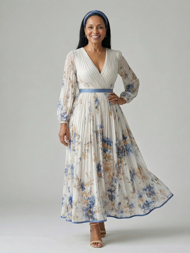 Rielle | Robe Midi Drapée