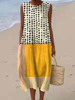 Leah | Robe Midi à Pois