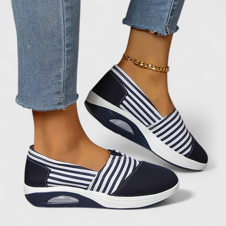 Julia baskets orthopédiques femme – confort et maintien plantaire – Aveline Lyon