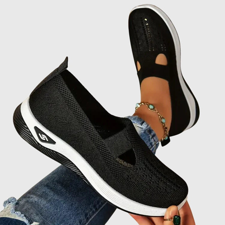 Lora chaussures de marche orthopédiques femme – confort longues marches – Aveline Lyon