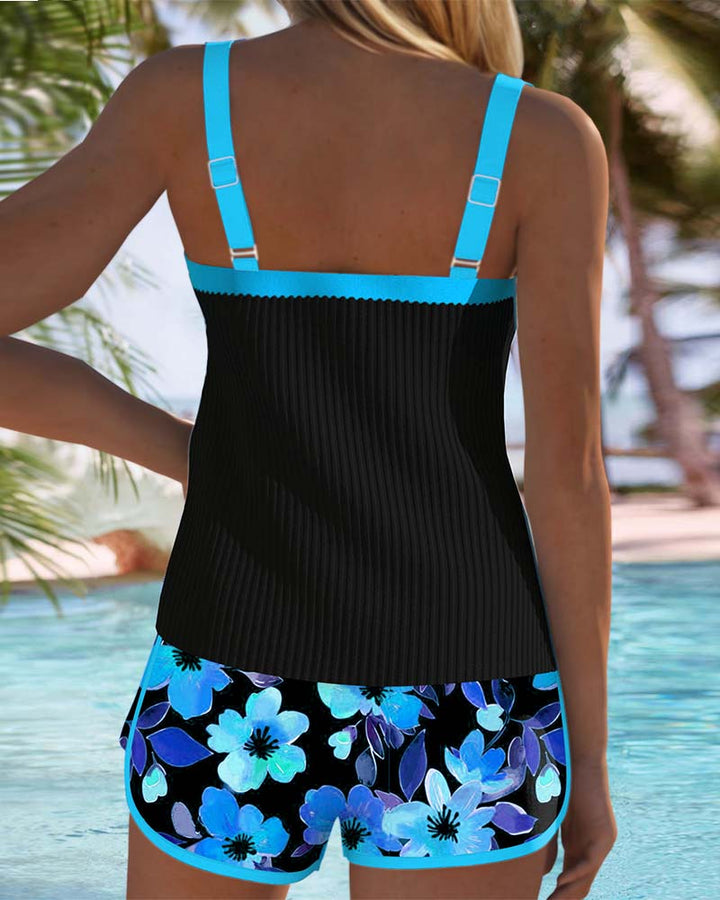 Matilda | Ensemble de Tankini de Plage Deux Pièces