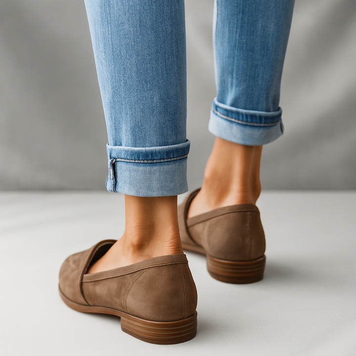 Selena | Mocassins à Bout Rentrant