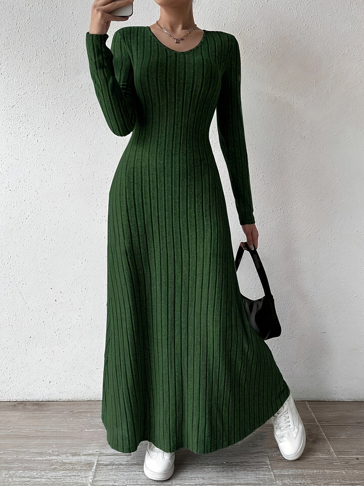 Serina | Robe à Manches Longues