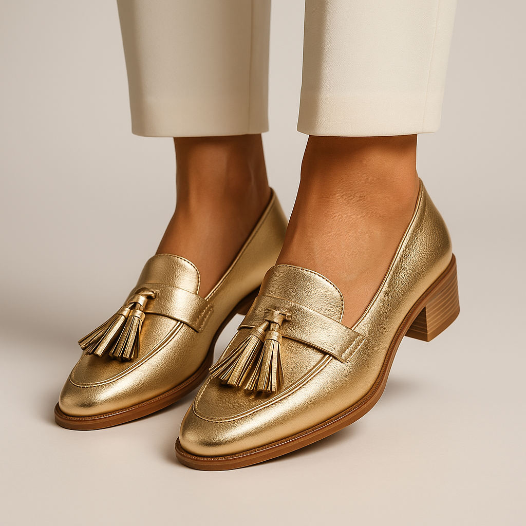 Celeste | Mocassins Dorés