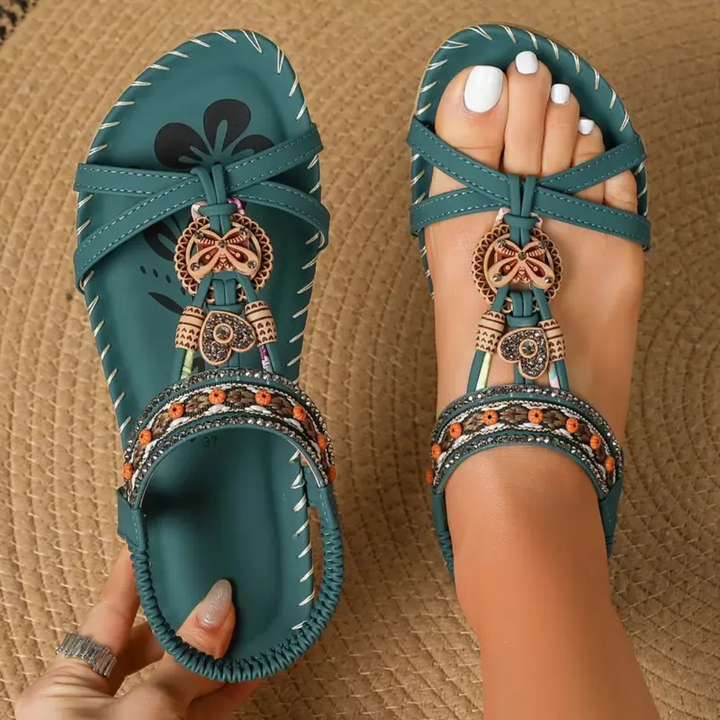 Nada – Sandales orthopédiques de style Ibiza pour le confort et l'élégance