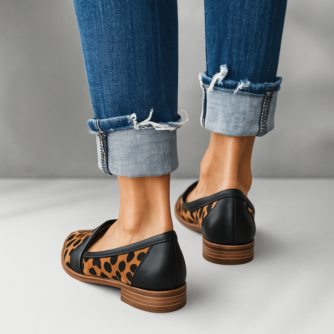 Selena | Mocassins à Bout Rentrant
