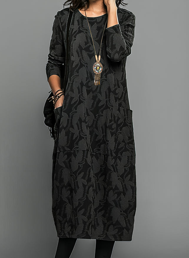 Dina | Robe d'Hiver Élégante