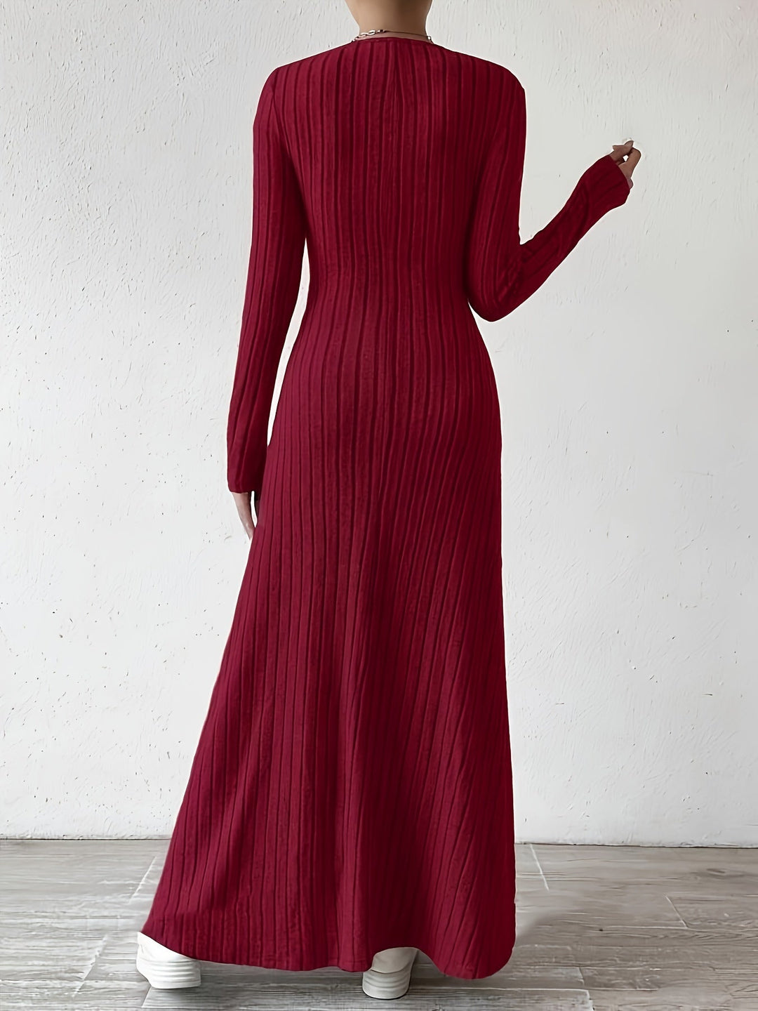 Serina | Robe à Manches Longues