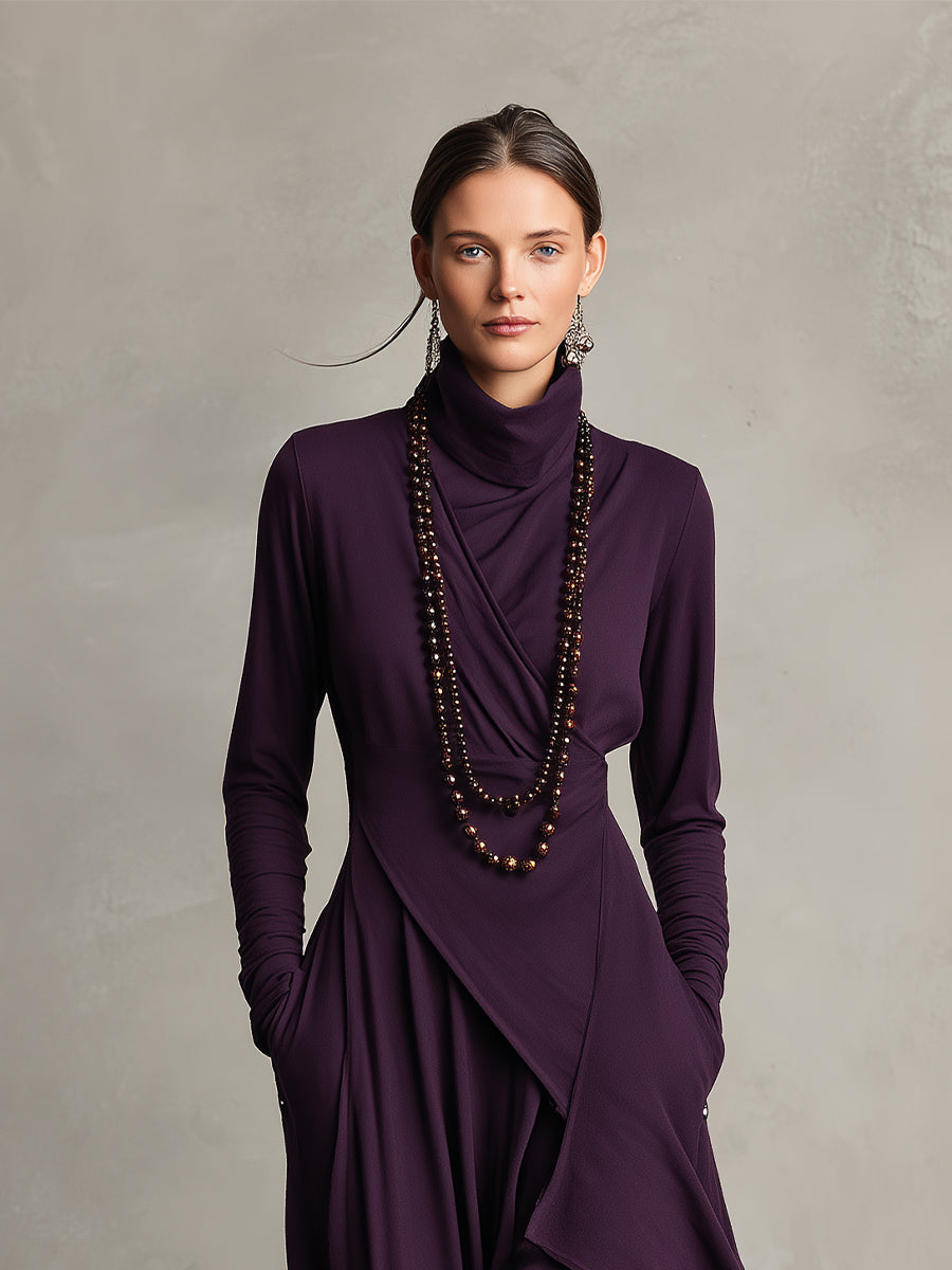 Lunori™ | Robe Maxi Tricot Natalia