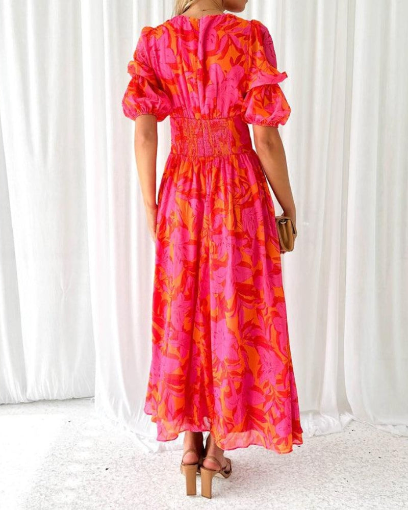Skylar – Robe Imprimée Fluide