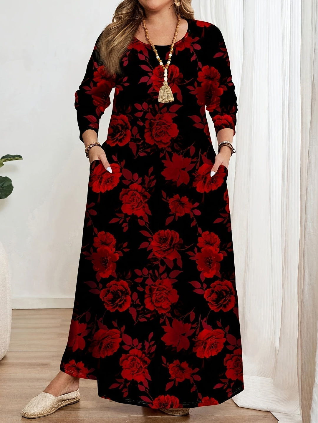 Grace | Robe Maxi Fleurie