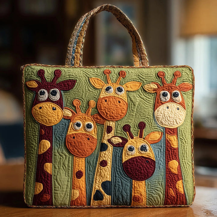 Sac artisanal girafe fait main – design animalier élégant – Aveline Lyon