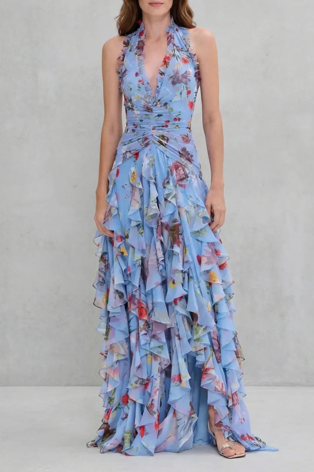 Belladina | Robe Maxi à Dos Nu