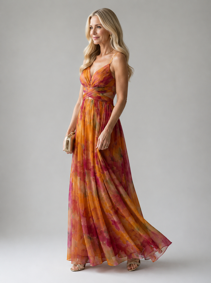 Isel | Robe Maxi Soft Wrap