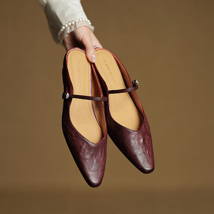 Orella | Mules en Cuir Véritable (presque épuisées)