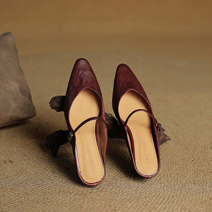 Orella | Mules en Cuir Véritable (presque épuisées)