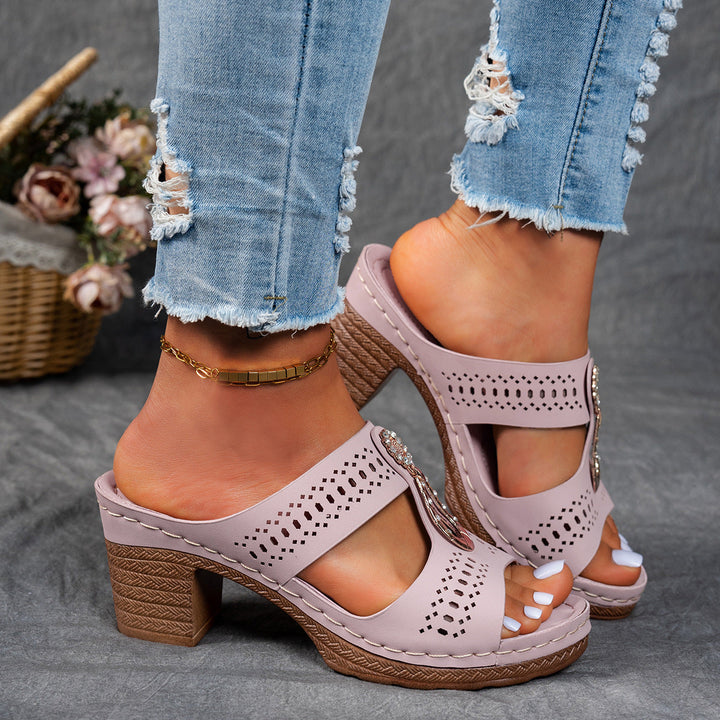 Ruby | Sandales à talons orthopédiques