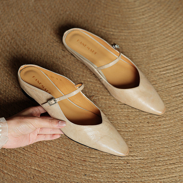 Orella | Mules en Cuir Véritable (presque épuisées)