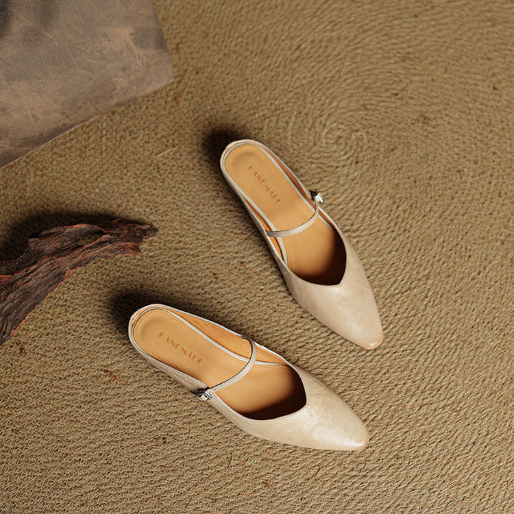 Orella | Mules en Cuir Véritable (presque épuisées)