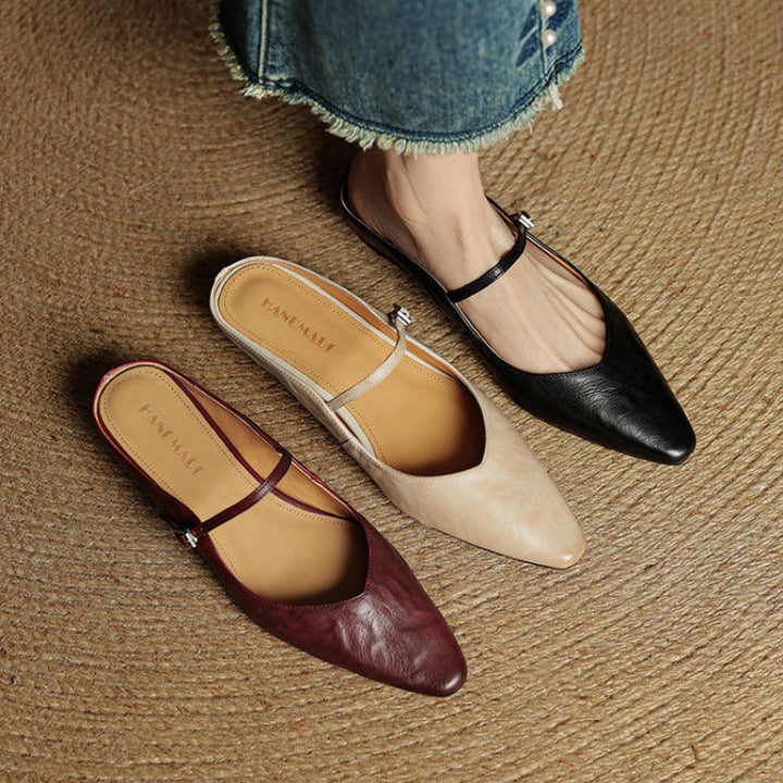 Orella | Mules en Cuir Véritable (presque épuisées)