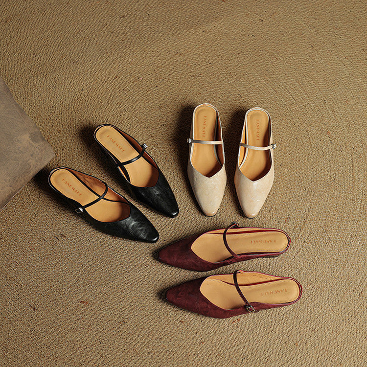 Orella | Mules en Cuir Véritable (presque épuisées)