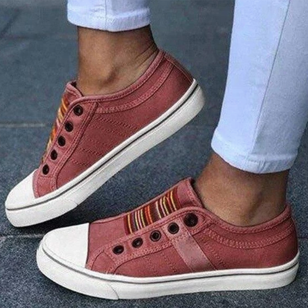 Hanna - Baskets Slip-On Décontractées