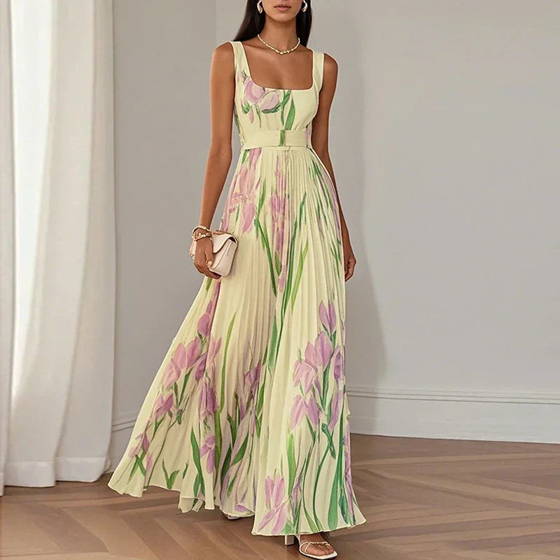 Oriah | Robe Maxi A-Ligne Florale