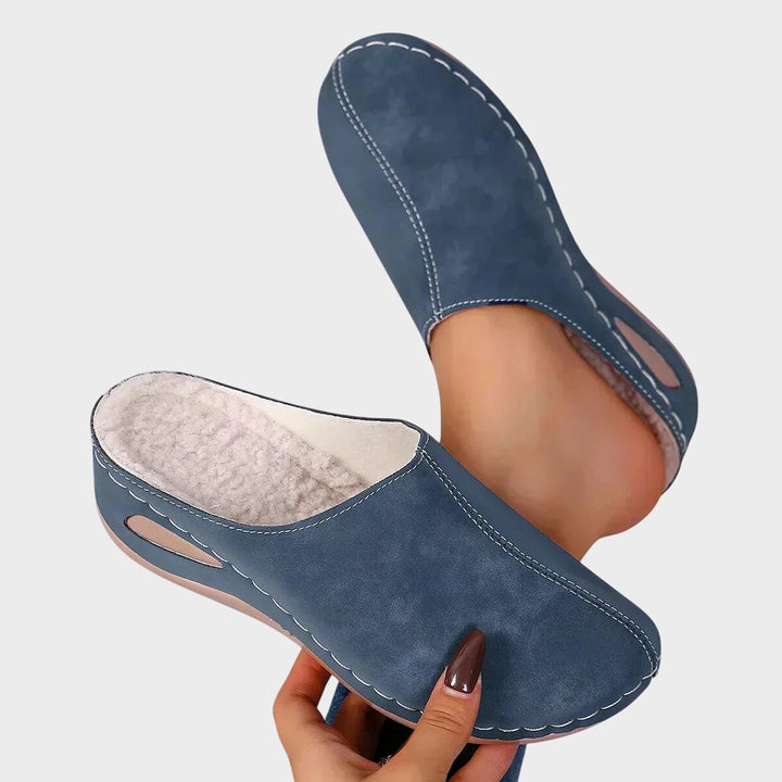 Mare chaussures de maison orthopédiques femme – confort à domicile – Aveline Lyon