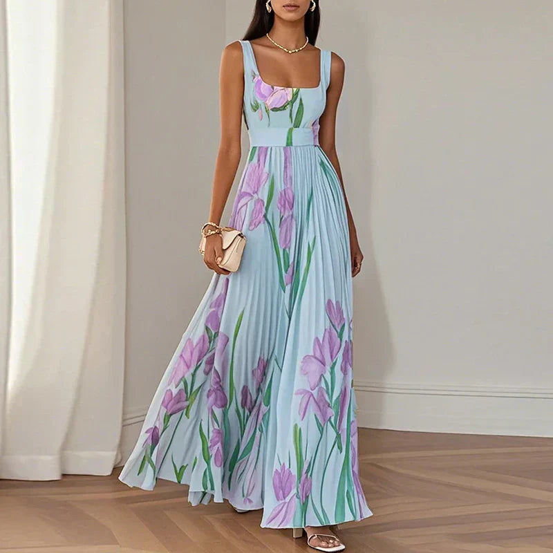 Oriah | Robe Maxi A-Ligne Florale