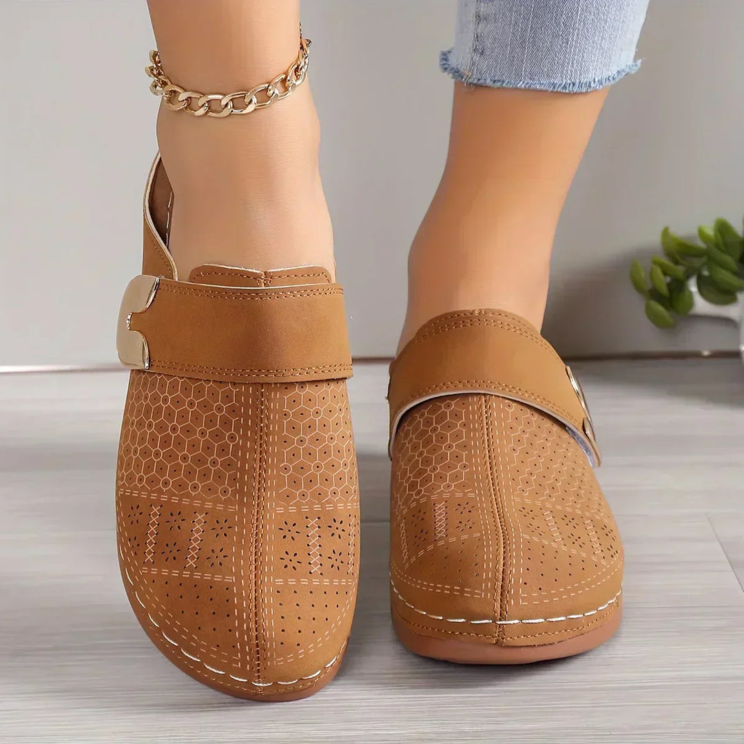 Marel - Sandales compensées élégantes et confortables