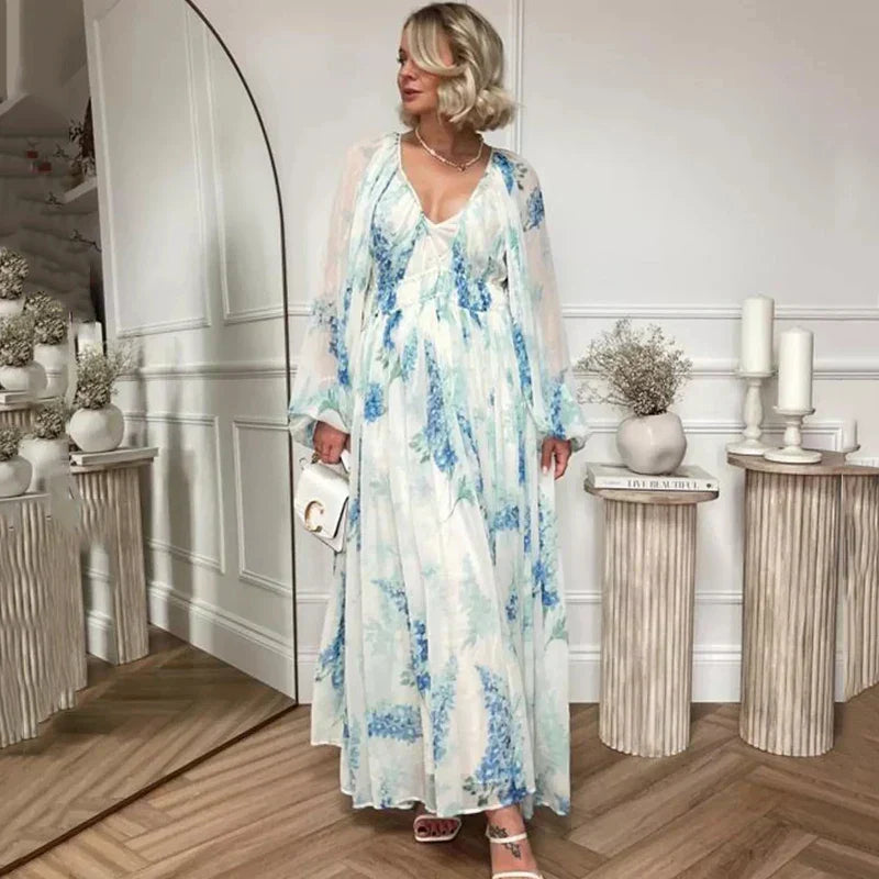 Selene – Robe Florale Aérée