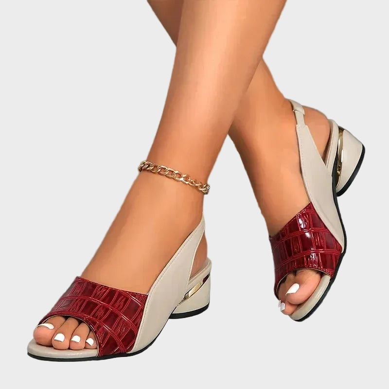 Gloria sandales orthopédiques élégantes femme – style raffiné et confort – Aveline Lyon