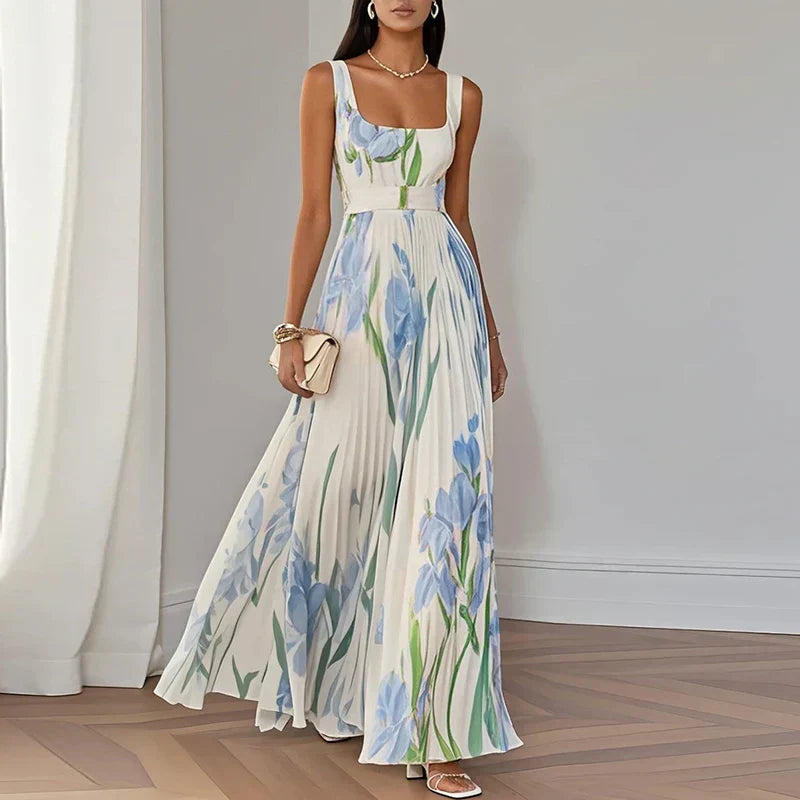 Oriah | Robe Maxi A-Ligne Florale