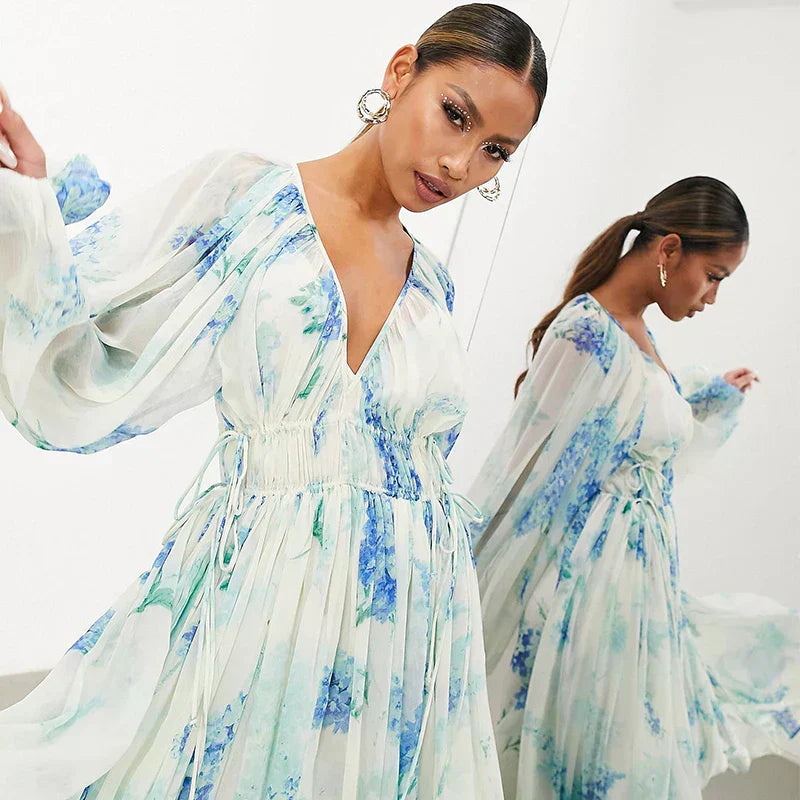 Selene – Robe Florale Aérée