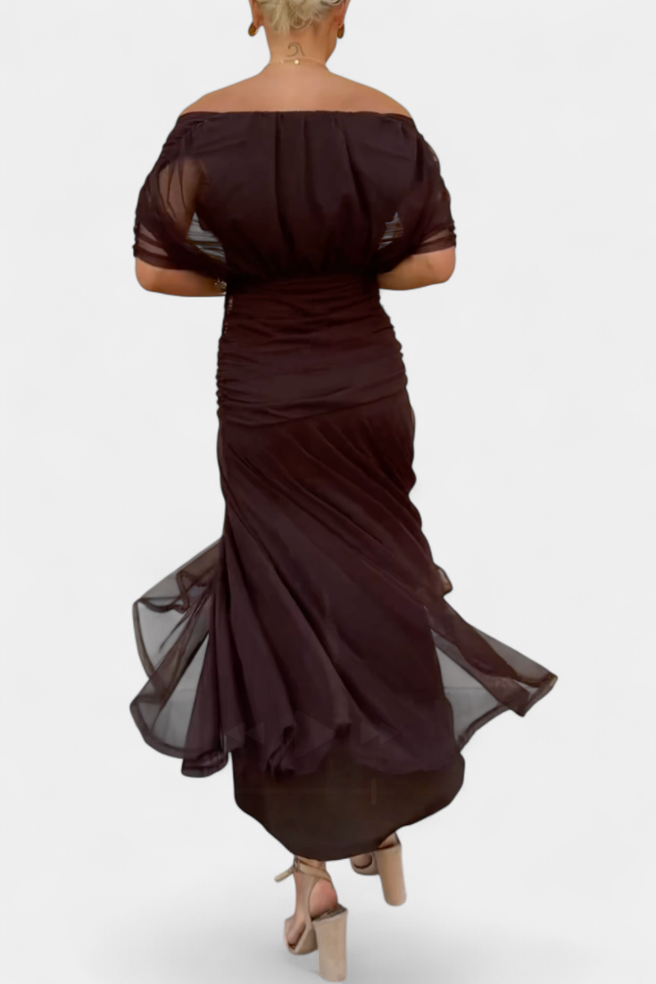 Robe Florale Longue Alondraa™ avec Décolleté en V