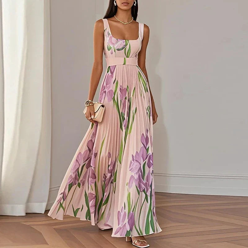 Oriah | Robe Maxi A-Ligne Florale