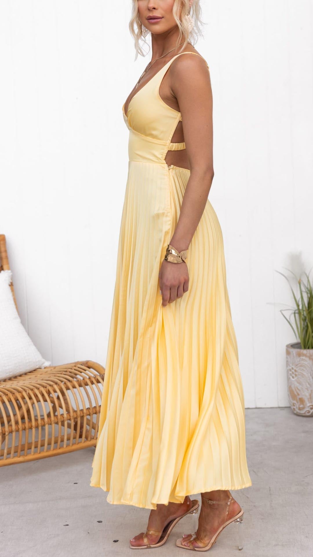 Mara – Robe à Volants Romantique
