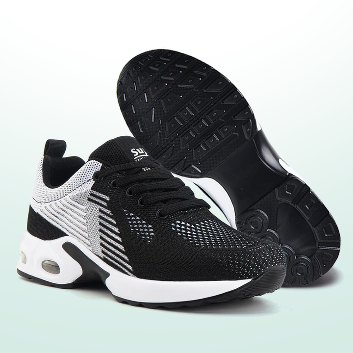 WalkMora Chaussures Orthopédiques - Blanc Noir